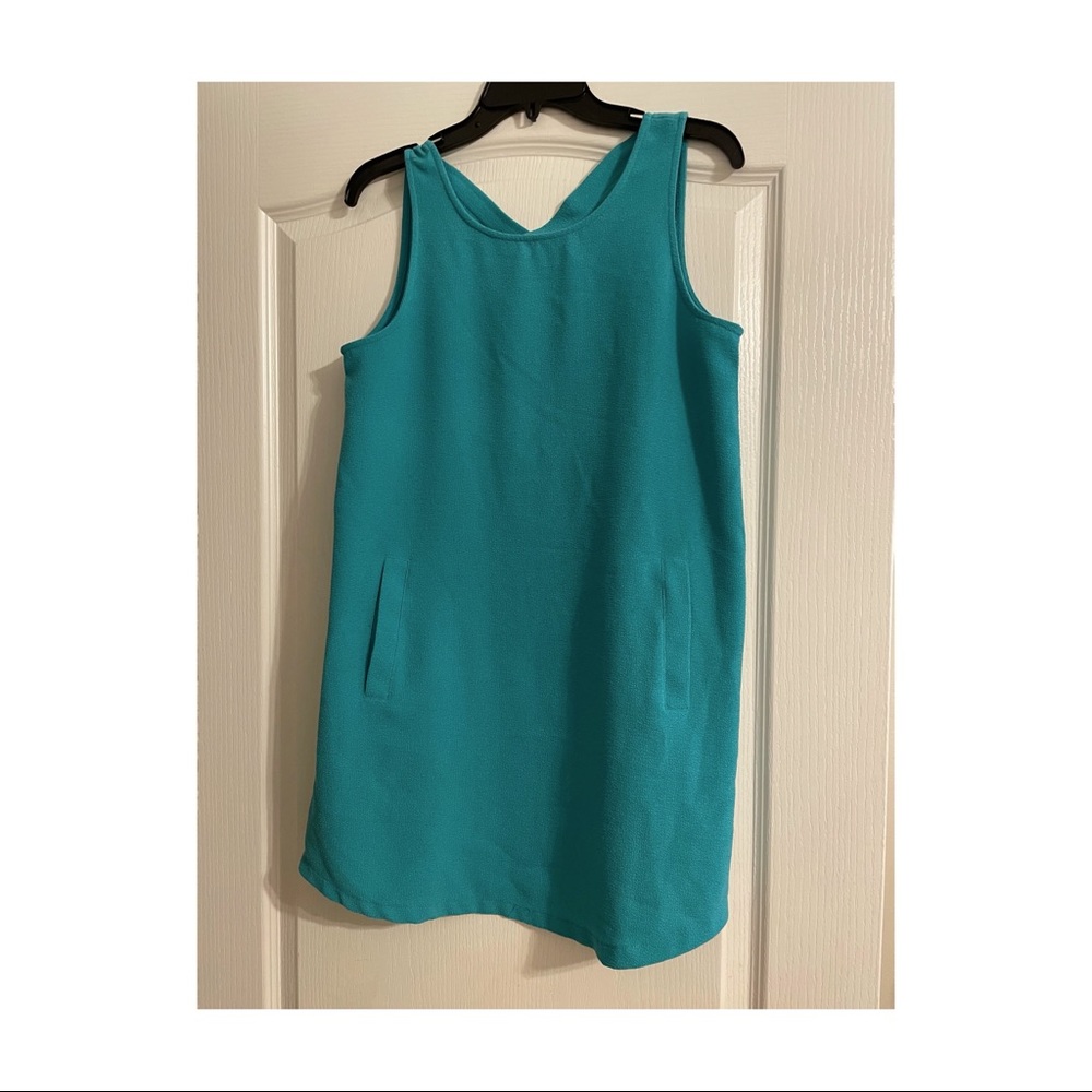 Gianni bini teal dress